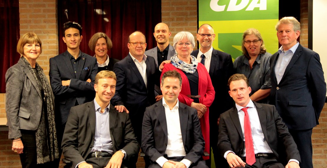 Kieslijst CDA Ervaring, jong talent en ondernemerschap